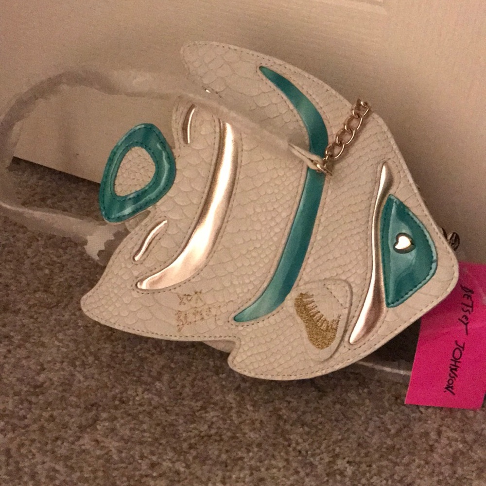 Cool colored Fish purse